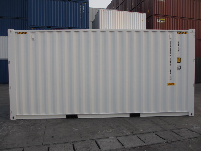 Contenedor túnel High Cube nuevos de 20 pies con doble puerta