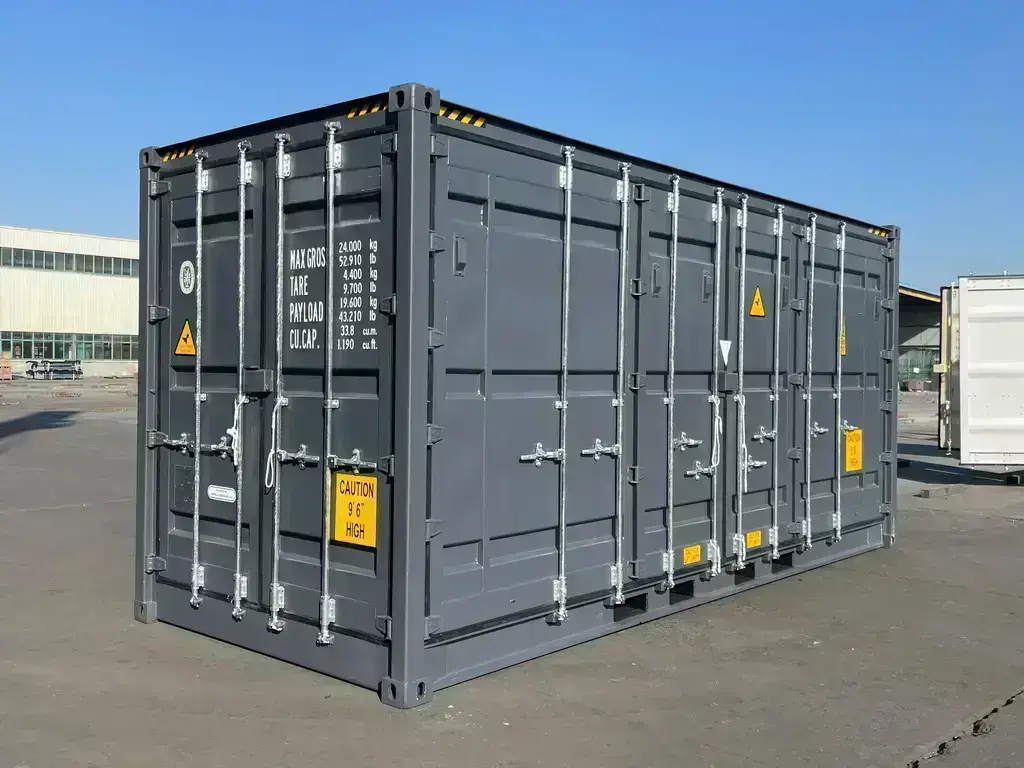 Contenedor High-Cube de 20 pies con acceso lateral