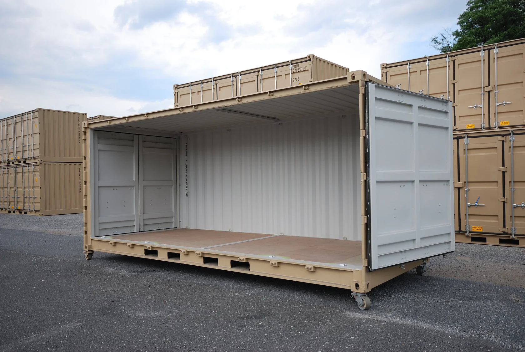 NUEVO CONTENEDOR ISO DE CARGA SECA DE 20 PIES – APERTURA LATERAL COMPLETA Y PUERTAS DOBLES, UN EXTREMO - Imagen 3