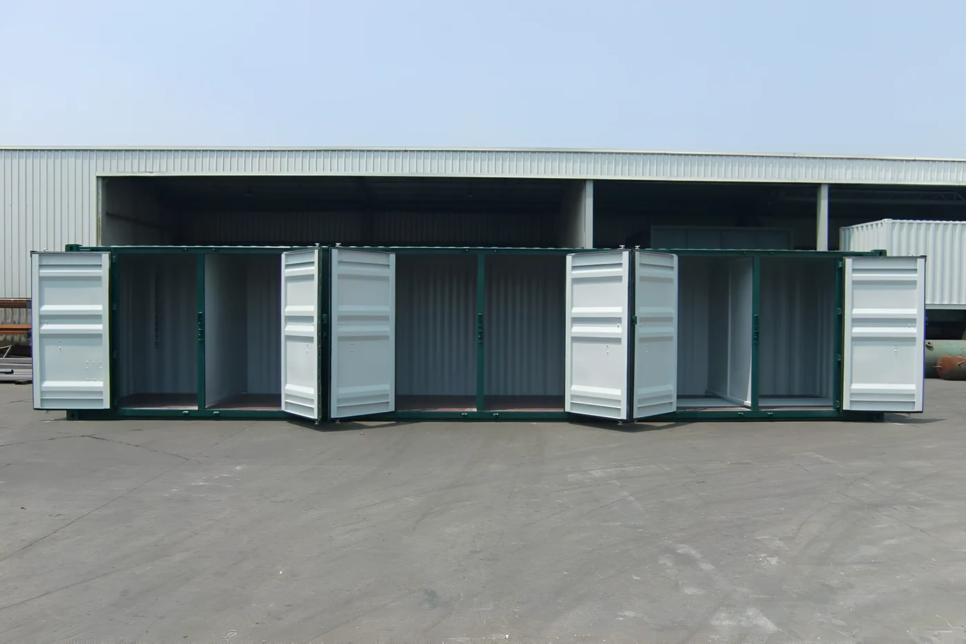 Contenedor de almacen de 40 pies y 6 puertas - Imagen 5