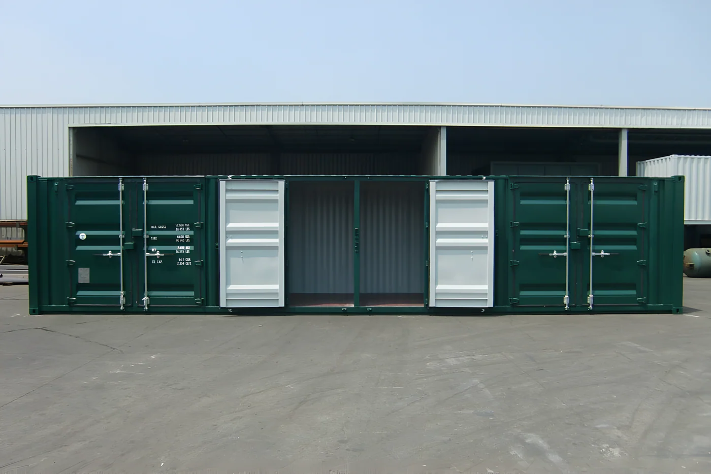 Contenedor de almacen de 40 pies y 6 puertas - Imagen 8